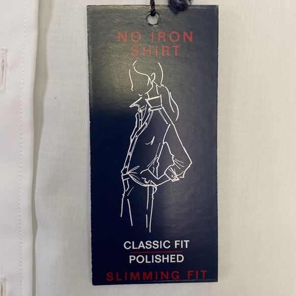 Chaps white long sleeve blouse. Size medium - Picture 2 of 6